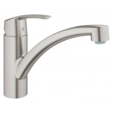 Коллекция Grohe Смеситель для кухни GROHE QuickFix Start с низким изливом, суперсталь (32441DC1)