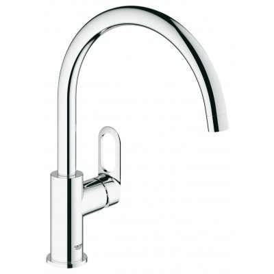 Коллекция Grohe Смеситель для кухни GROHE Start Loop, поворотный излив, хром (31374000)