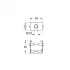 Клипса GROHE Papid Pro (39024000) Клипса GROHE Papid Pro (39024000)