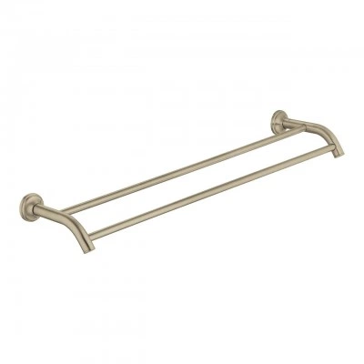 Держатель для банного полотенца GROHE Essentials Authentic, 582 мм, двойной, никель матовый (40654EN1) Держатель для банного полотенца GROHE Essentials Authentic, 582 мм, двойной, никель матовый (40654EN1)