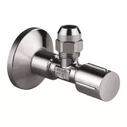Вентиль угловой GROHE 1/2 дюйма-3/8 дюйма, 1 шт, темный графит, глянец (22039A00)