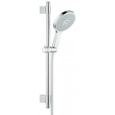 Душевой гарнитур GROHE Power&Soul Cosmopolitan 160 (ручной душ, штанга 600 мм, шланг 1750 мм), хром (27744000) Душевой гарнитур GROHE Power&Soul Cosmopolitan 160 (ручной душ, штанга 600 мм, шланг 1750 мм), хром (27744000)