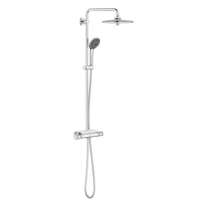 Душевая система с термостатом для настенного монтажа, GROHE Vitalio Joy 260, QuickFix, хром, (26403002) Душевая система с термостатом для настенного монтажа, GROHE Vitalio Joy 260, QuickFix, хром, (26403002)