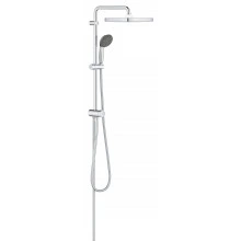 Душевая система Flex наружного монтажа с переключателем, GROHE QuickFix Vitalio Start System 250 Cube, хром, (26698000)