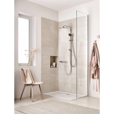 Душевая система с переключателем настенного монтажа GROHE QuickFix Vitalio Start 250, хром (26817000) Душевая система с переключателем настенного монтажа GROHE QuickFix Vitalio Start 250, хром (26817000)