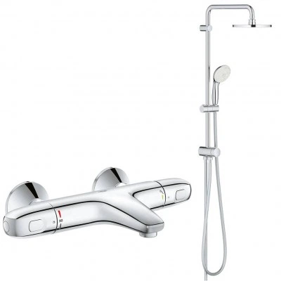 Душевая система для ванны GROHE New Tempesta 200 с термостатом (NB0034-1) Душевая система для ванны GROHE New Tempesta 200 с термостатом (NB0034-1)