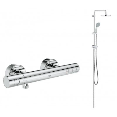Душевая система GROHE New Tempesta 200 с термостатом (NB0035) Душевая система GROHE New Tempesta 200 с термостатом (NB0035)
