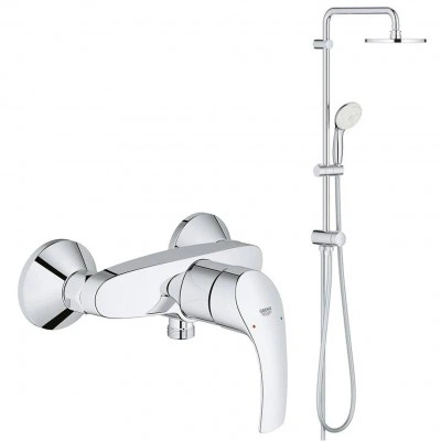 Душевая система GROHE New Tempesta 200 со смесителем (NB0044) Душевая система GROHE New Tempesta 200 со смесителем (NB0044)
