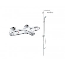 Душевая система для ванны GROHE Euphoria 260 с термостатом (NB0053)