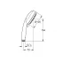 Ручной душ GROHE QuickFix Vitalio Comfort 100 II, хром (26397000) Ручной душ GROHE QuickFix Vitalio Comfort 100 II, хром (26397000)