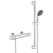 Термостатический смеситель для душа GROHE Precision Start с душевым гарнитуром, хром (34597000)