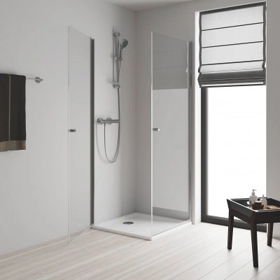 Термостат для душа внешнего монтажа GROHE Precision Get, хром (34773000) Термостат для душа внешнего монтажа GROHE Precision Get, хром (34773000)