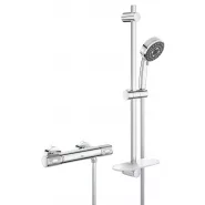 Термостат для душа внешнего монтажа GROHE QuickFix Precision Feel с душевым гарнитуром, хром (34791000)