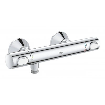 Термостат для душа GROHE QuickFix Precision Flow, настенный монтаж, хром (34840000) Термостат для душа GROHE QuickFix Precision Flow, настенный монтаж, хром (34840000)