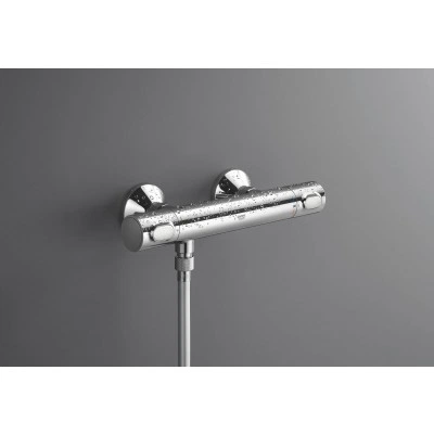 Термостат для душа GROHE QuickFix Precision Flow, настенный монтаж, хром (34840000) Термостат для душа GROHE QuickFix Precision Flow, настенный монтаж, хром (34840000)