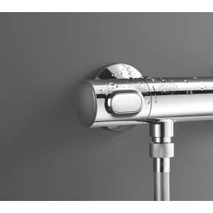 Термостат для душа GROHE QuickFix Precision Flow, настенный монтаж, хром (34840000) Термостат для душа GROHE QuickFix Precision Flow, настенный монтаж, хром (34840000)