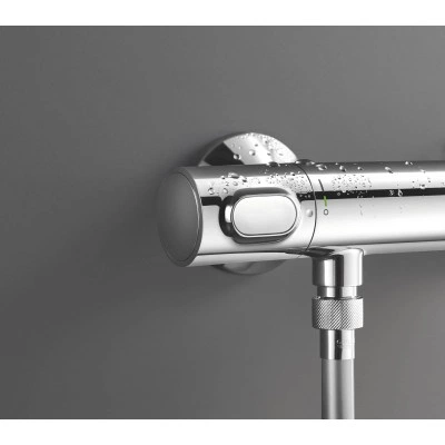 Термостат для душа GROHE QuickFix Precision Flow, настенный монтаж, хром (34840000) Термостат для душа GROHE QuickFix Precision Flow, настенный монтаж, хром (34840000)