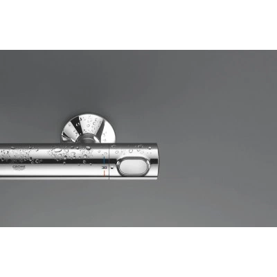Термостат для душа GROHE QuickFix Precision Flow, настенный монтаж, хром (34840000) Термостат для душа GROHE QuickFix Precision Flow, настенный монтаж, хром (34840000)