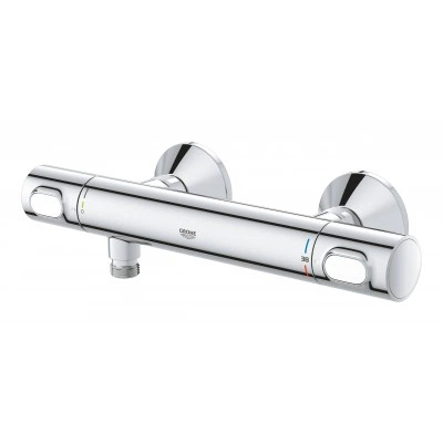 Термостат для душа GROHE QuickFix Precision Flow, настенный монтаж, хром (34840000) Термостат для душа GROHE QuickFix Precision Flow, настенный монтаж, хром (34840000)