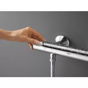 Термостат для душа GROHE QuickFix Precision Flow, настенный монтаж, хром (34840000) Термостат для душа GROHE QuickFix Precision Flow, настенный монтаж, хром (34840000)