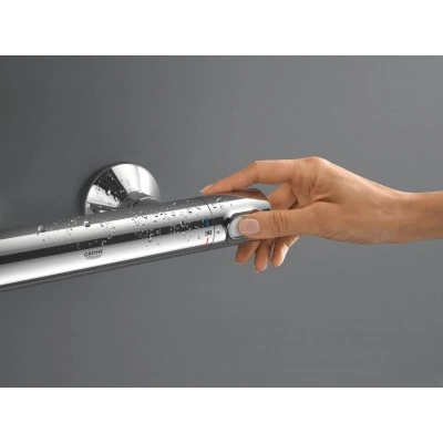 Термостат для душа GROHE QuickFix Precision Flow, настенный монтаж, хром (34840000) Термостат для душа GROHE QuickFix Precision Flow, настенный монтаж, хром (34840000)