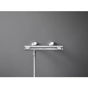 Термостат для душа GROHE QuickFix Precision Flow, настенный монтаж, хром (34840000) Термостат для душа GROHE QuickFix Precision Flow, настенный монтаж, хром (34840000)
