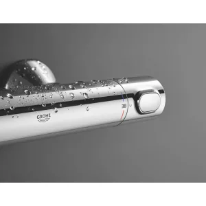 Термостат для душа GROHE QuickFix Precision Flow, настенный монтаж, хром (34840000) Термостат для душа GROHE QuickFix Precision Flow, настенный монтаж, хром (34840000)