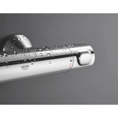 Термостат для душа GROHE QuickFix Precision Flow, настенный монтаж, хром (34840000) Термостат для душа GROHE QuickFix Precision Flow, настенный монтаж, хром (34840000)