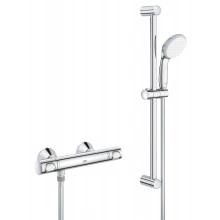 Термостат для душа GROHE QuickFix Precision Flow с душевым гарнитуром, хром (34841000)