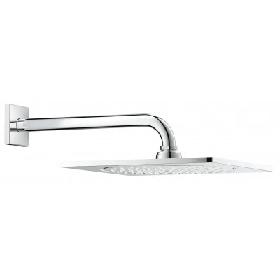 Верхний душ с кронштейном GROHE Rainshower F-series, 254х254 мм, хром (26060000) Верхний душ с кронштейном GROHE Rainshower F-series, 254х254 мм, хром (26060000)