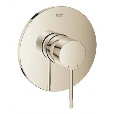 Смеситель однорычажный для душа GROHE Essence, круглая розетка, никель глянец (24057BE1) Смеситель однорычажный для душа GROHE Essence, круглая розетка, никель глянец (24057BE1)