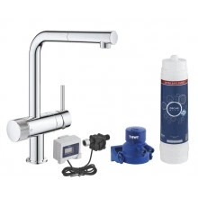 Смеситель для кухни GROHE Blue Pure Minta, стартовый комплект, хром, (30393000)