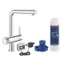 Смеситель для кухни GROHE Blue Pure Minta, стартовый комплект, хром, (30393000) Смеситель для кухни GROHE Blue Pure Minta, стартовый комплект, хром, (30393000)