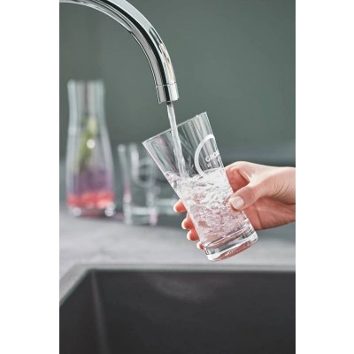 Смеситель для кухни GROHE Blue Pure Minta, стартовый комплект, хром, (30393000) Смеситель для кухни GROHE Blue Pure Minta, стартовый комплект, хром, (30393000)