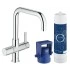 Комплект со смесителем для кухни GROHE Blue (фильтрация, U-излив), хром (31299001) Комплект со смесителем для кухни GROHE Blue (фильтрация, U-излив), хром (31299001)