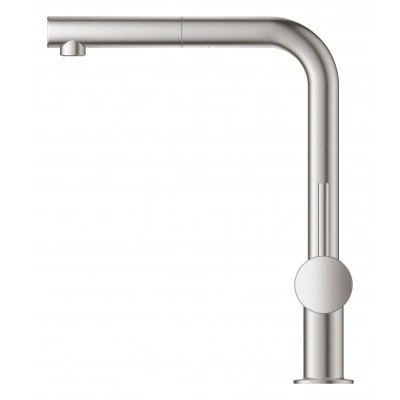 Смеситель однорычажный для мойки, с функцией очистки водопроводной воды, GROHE Blue Pure Minta, суперсталь, (31721DC0) Смеситель однорычажный для мойки, с функцией очистки водопроводной воды, GROHE Blue Pure Minta, суперсталь, (31721DC0)
