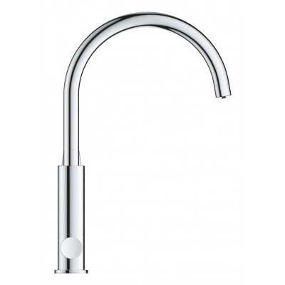Смеситель для кухонной мойки GROHE Blue Pure BauCurve с функцией очистки водопроводной воды, хром (31722000) Смеситель для кухонной мойки GROHE Blue Pure BauCurve с функцией очистки водопроводной воды, хром (31722000)