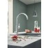 Смеситель для кухонной мойки GROHE Blue Pure BauCurve с функцией очистки водопроводной воды, хром (31722000) Смеситель для кухонной мойки GROHE Blue Pure BauCurve с функцией очистки водопроводной воды, хром (31722000)