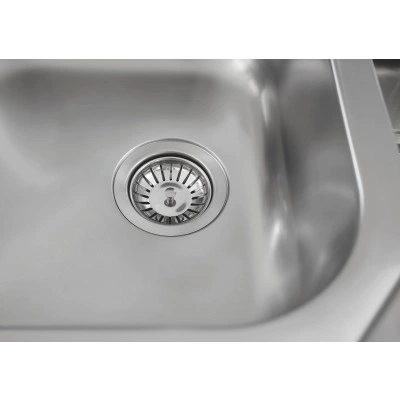 Мойка GROHE из нержавеющей стали с корзинчатым вентилем, оборачиваемая K400 45 -S 86/50 1.0 (31566SD0) Мойка GROHE из нержавеющей стали с корзинчатым вентилем, оборачиваемая K400 45 -S 86/50 1.0 (31566SD0)