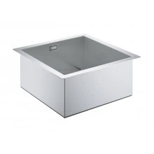 Мойка GROHE из нержавеющей стали 40см с корзинчатым вентилем, 1 чаша, K700 Cube (31578SD0)