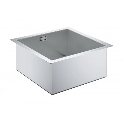Мойка GROHE из нержавеющей стали 40см с корзинчатым вентилем, 1 чаша, K700 Cube (31578SD0) Мойка GROHE из нержавеющей стали 40см с корзинчатым вентилем, 1 чаша, K700 Cube (31578SD0)