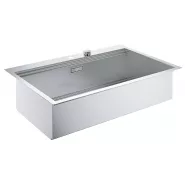 Мойка GROHE K800 90-S 84,6/56 1.0, 1 чаша, без корзинчатого вентиля, нержавеющая сталь (31584SD0)