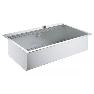 Мойка GROHE K800 90-S 84,6/56 1.0, 1 чаша, без корзинчатого вентиля, нержавеющая сталь (31584SD0) Мойка GROHE K800 90-S 84,6/56 1.0, 1 чаша, без корзинчатого вентиля, нержавеющая сталь (31584SD0)