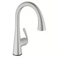 Смеситель сенсорный для кухни GROHE Zedra Touch, суперсталь (30219DC1)