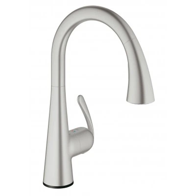 Смеситель сенсорный для кухни GROHE Zedra Touch, суперсталь (30219DC1)