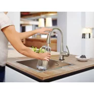 Смеситель сенсорный для кухни GROHE Zedra Touch, суперсталь (30219DC1)