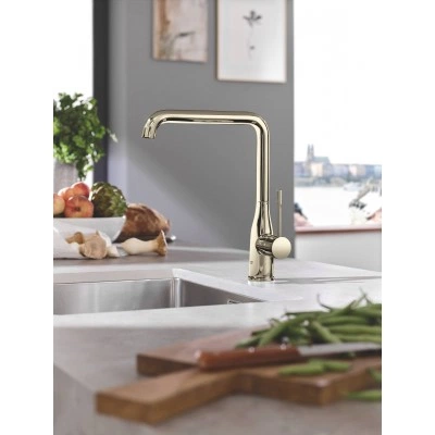 Смеситель для кухни GROHE Essence New, никель глянец (30269BE0) Смеситель для кухни GROHE Essence New, никель глянец (30269BE0)