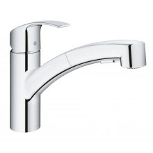 Смеситель однорычажный для мойки, GROHE Eurosmart, хром, (30305000)