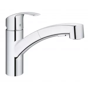 Смеситель однорычажный для мойки, GROHE Eurosmart, хром, (30305000) Смеситель однорычажный для мойки, GROHE Eurosmart, хром, (30305000)