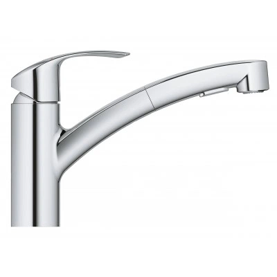 Смеситель однорычажный для мойки, GROHE Eurosmart, хром, (30305000) Смеситель однорычажный для мойки, GROHE Eurosmart, хром, (30305000)